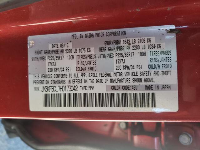 Photo 10 from auction – 2017 MAZDA CX-5 TOURI with VIN JM3KFBCL7H0173042