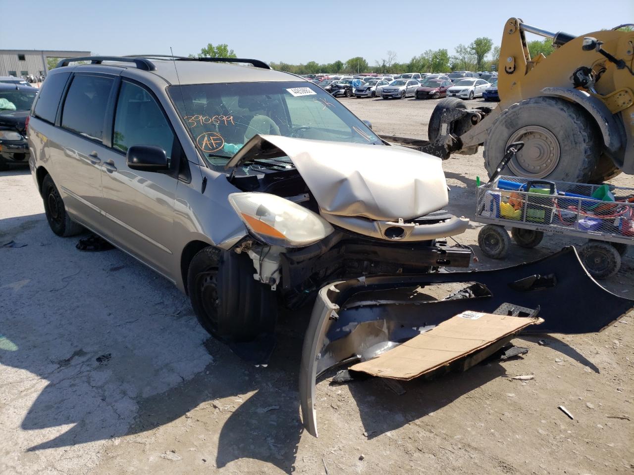 TOYOTA SIENNA CE 2006 with VIN 5TDZA23C56S390699 - Photo from auction