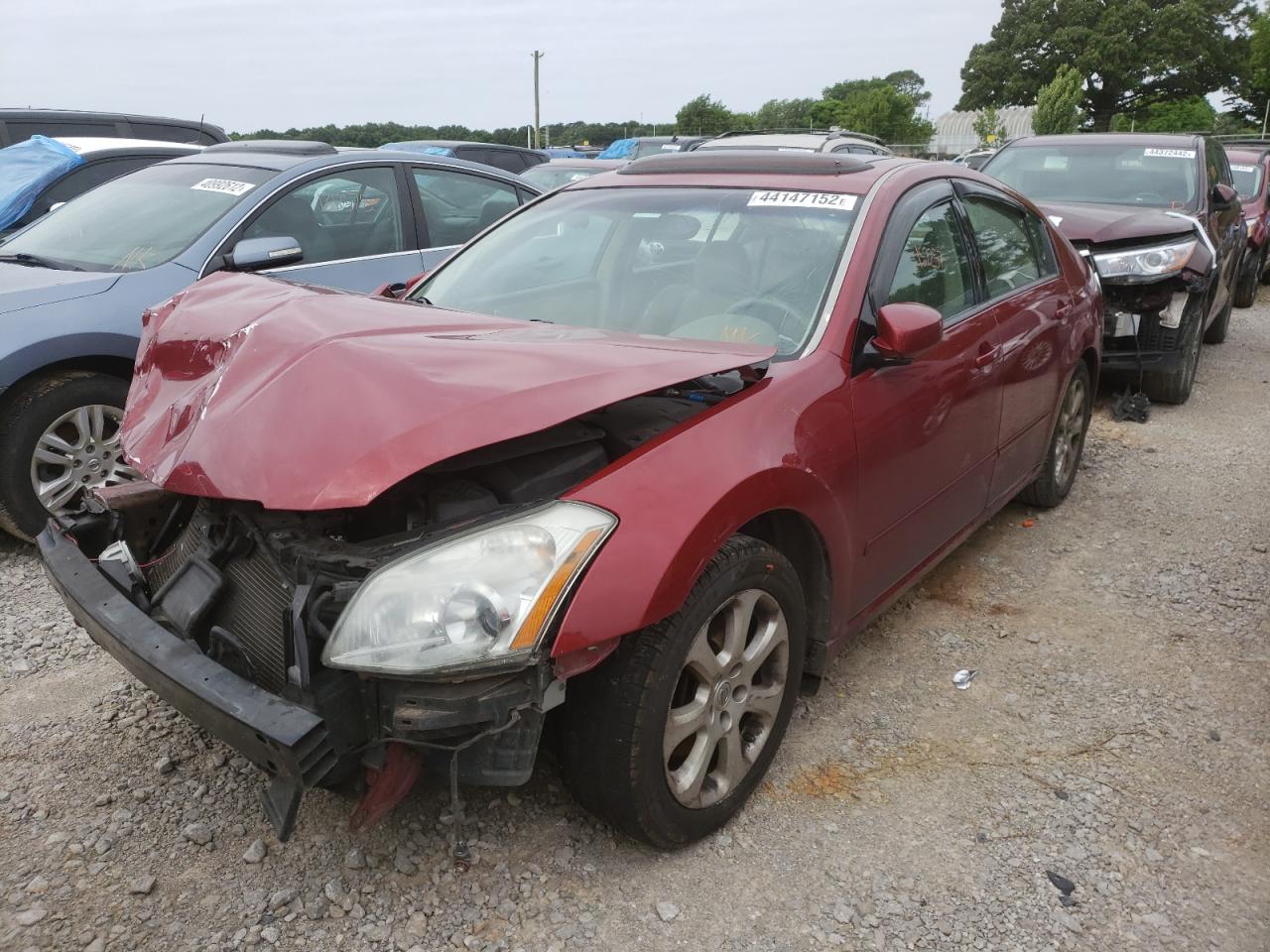 Photo 2 from auction – 2007 NISSAN MAXIMA SE with VIN 1N4BA41E57C864726