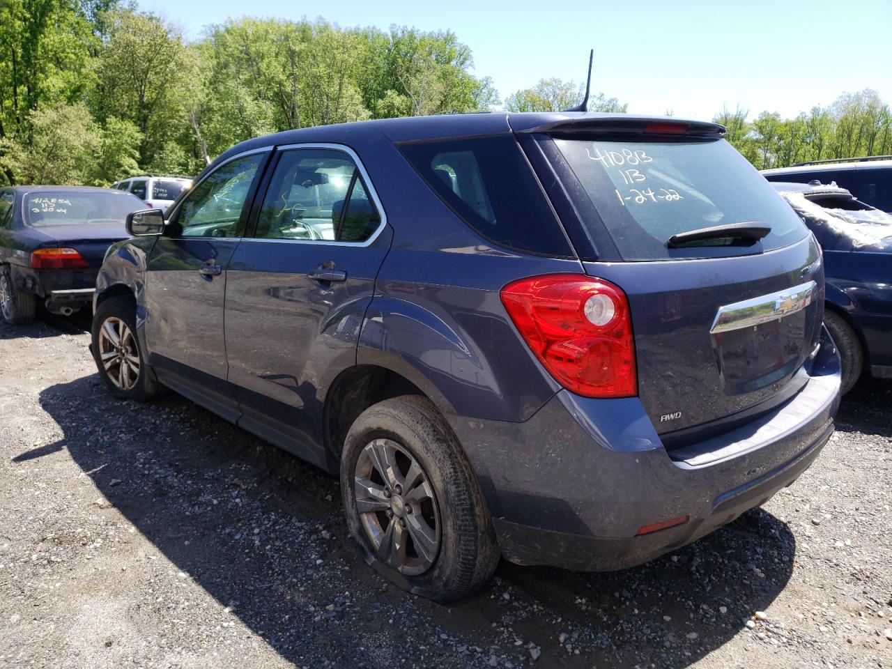 Photo 3 from auction – 2014 CHEVROLET EQUINOX LS with VIN 2GNFLEEK9E6140451