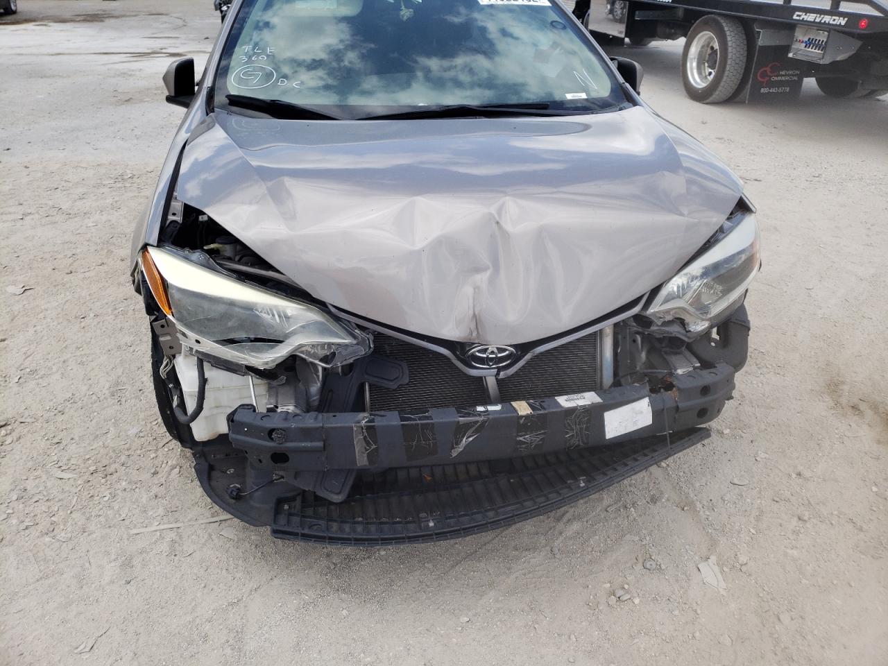 Photo 9 from auction – 2016 TOYOTA COROLLA L with VIN 2T1BURHE3GC553050