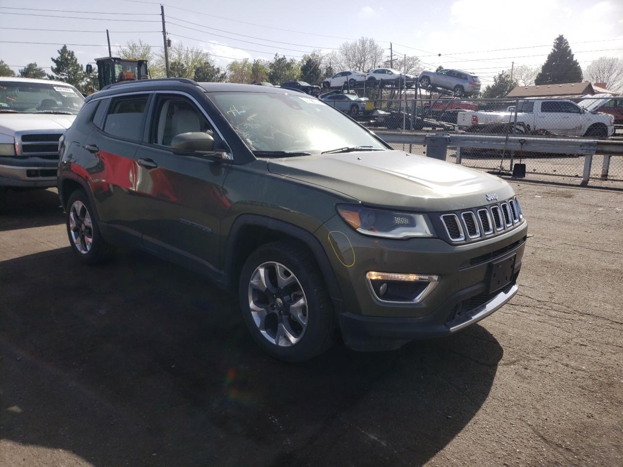 JEEP COMPASS LI 2018 with VIN 3C4NJDCB3JT361752 - Photo from auction