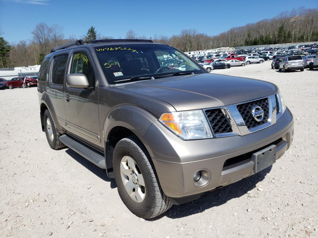 NISSAN PATHFINDER 2006 with VIN 5N1AR18W26C653702 - Photo from auction