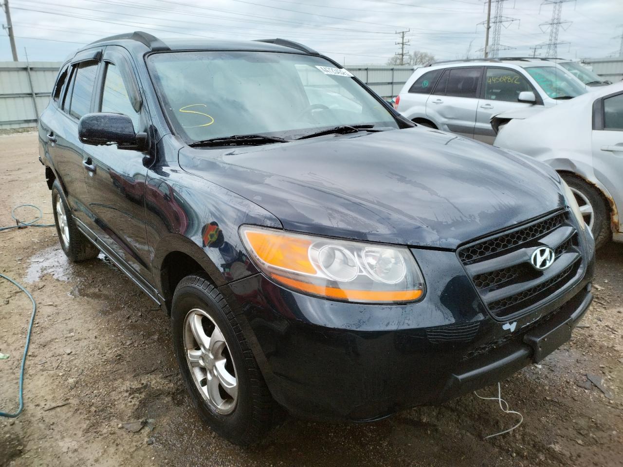 Photo 1 from auction – 2008 HYUNDAI SANTA FE G with VIN 5NMSG13D78H173356