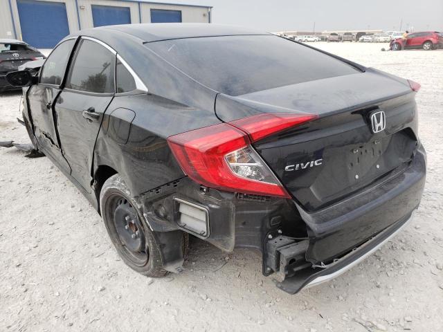 Photo 3 from auction – 2020 HONDA CIVIC LX with VIN 19XFC2F64LE004427