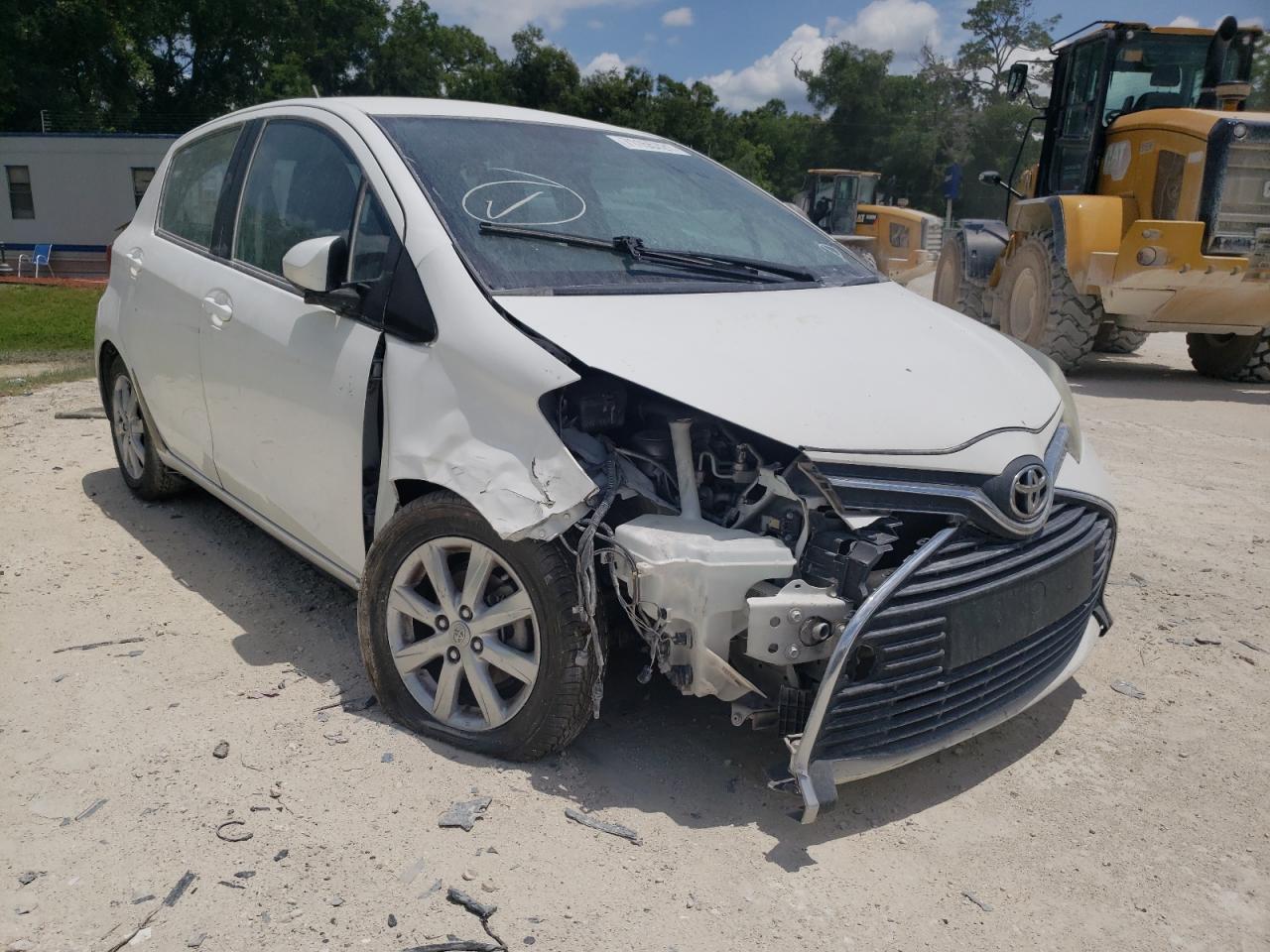 TOYOTA YARIS 2015 with VIN VNKKTUD37FA026715 - Photo from auction