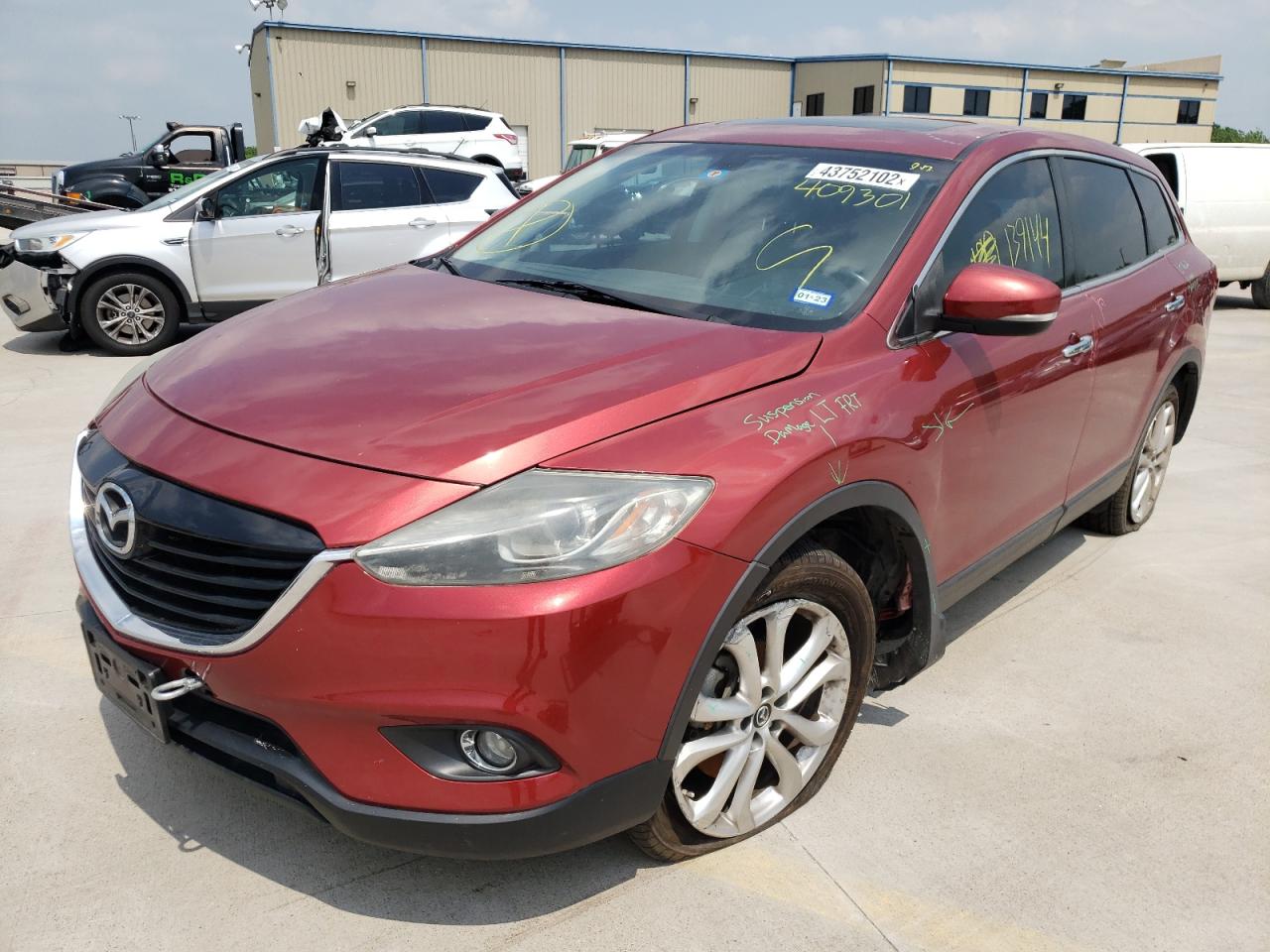 Photo 2 from auction – 2013 MAZDA CX-9 GRAND with VIN JM3TB2DA4D0409301