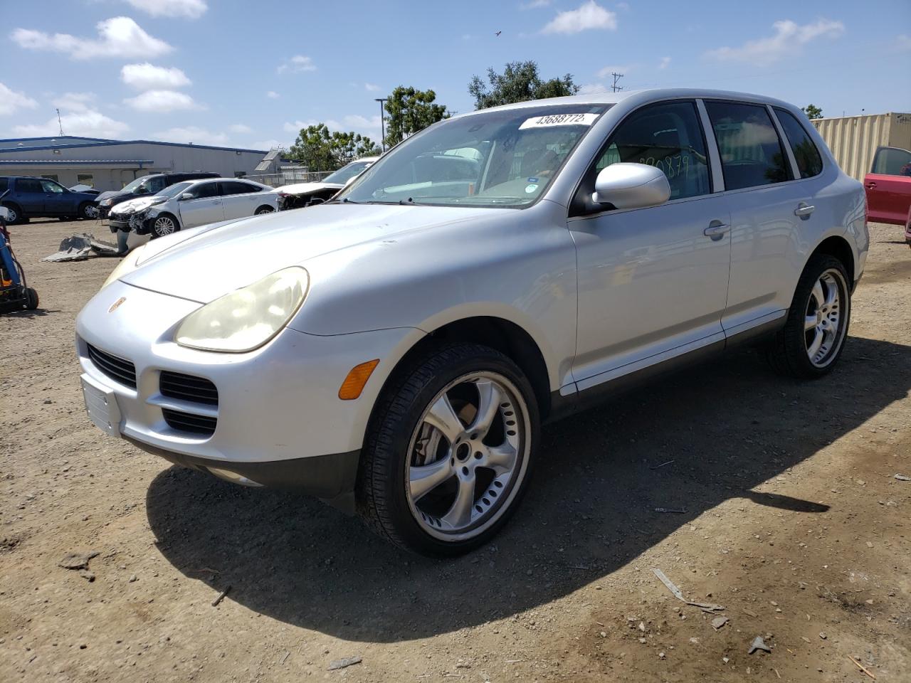 Photo 2 from auction – 2004 PORSCHE CAYENNE S with VIN WP1AB29P74LA70348