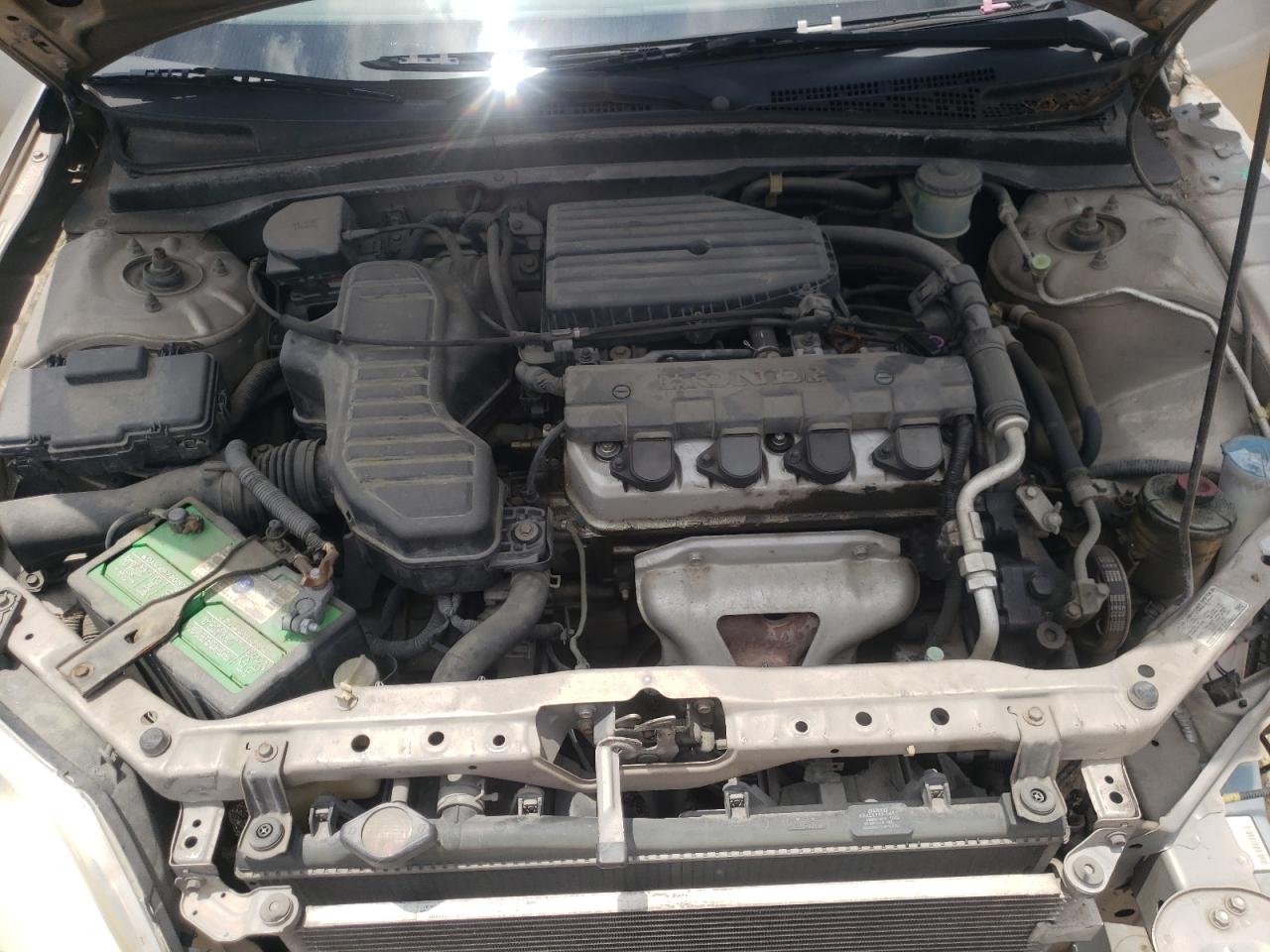 Photo 12 from auction – 2001 HONDA CIVIC LX with VIN JHMES16501S010606