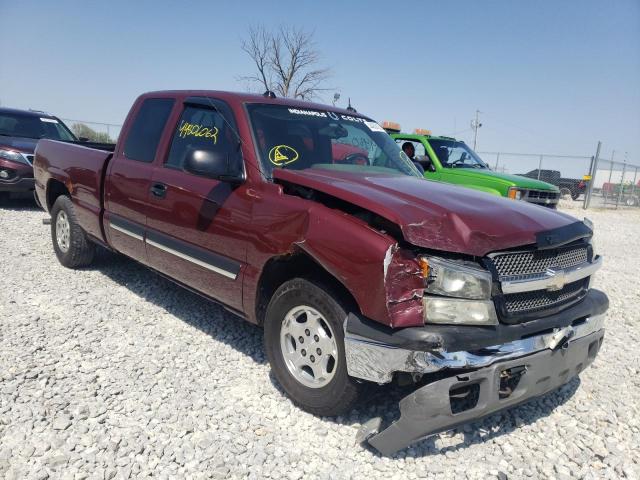 CHEVROLET SILVERADO 2004 with VIN 1GCEC19T64Z317413 - Photo from auction