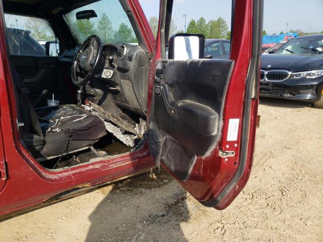 Photo 10 from auction – 2012 JEEP WRANGLER U with VIN 1C4BJWKG8CL160407