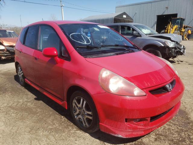 HONDA FIT S 2007 with VIN JHMGD38697S801438 - Photo from auction