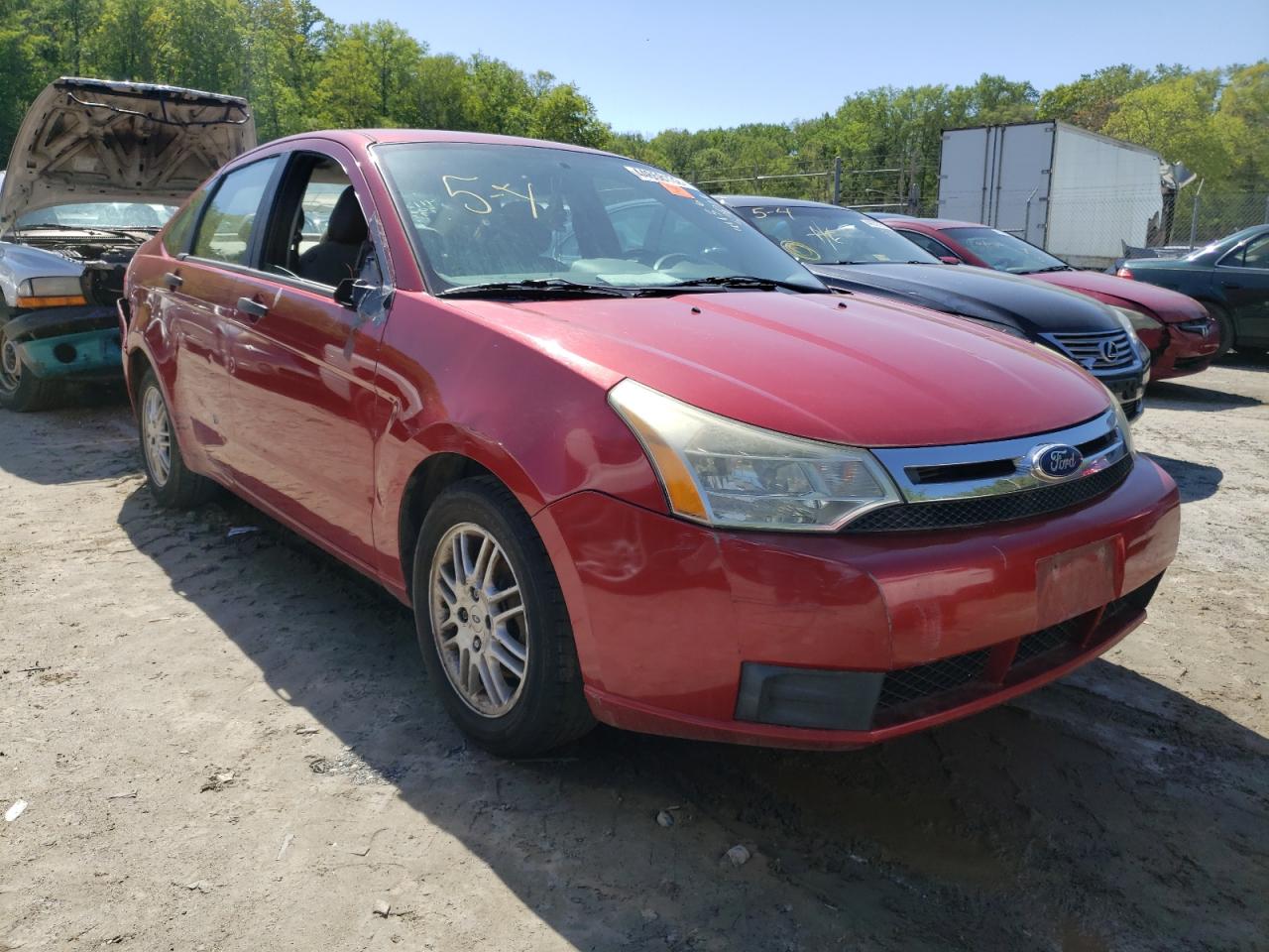 FORD FOCUS SE 2010 with VIN 1FAHP3FN3AW277183 - Photo from auction