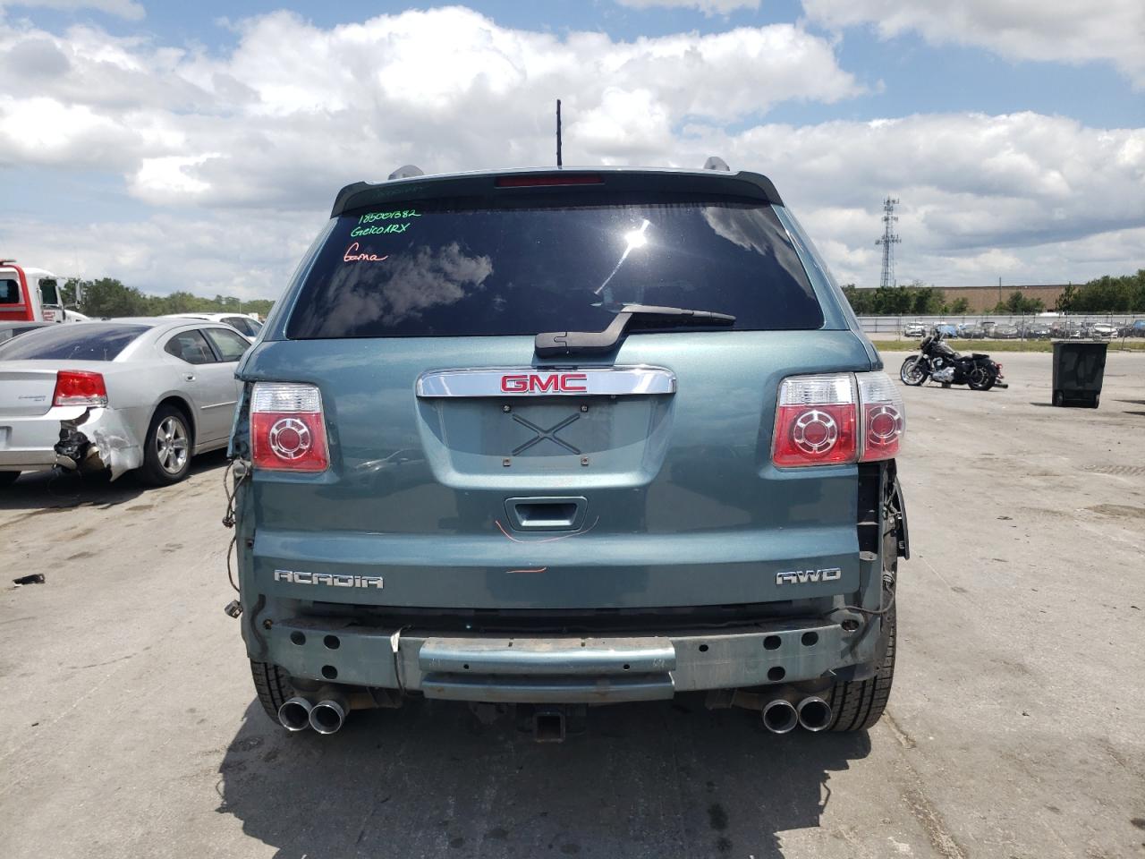 Photo 9 from auction – 2010 GMC ACADIA SLT with VIN 1GKLVNEDXAJ122064