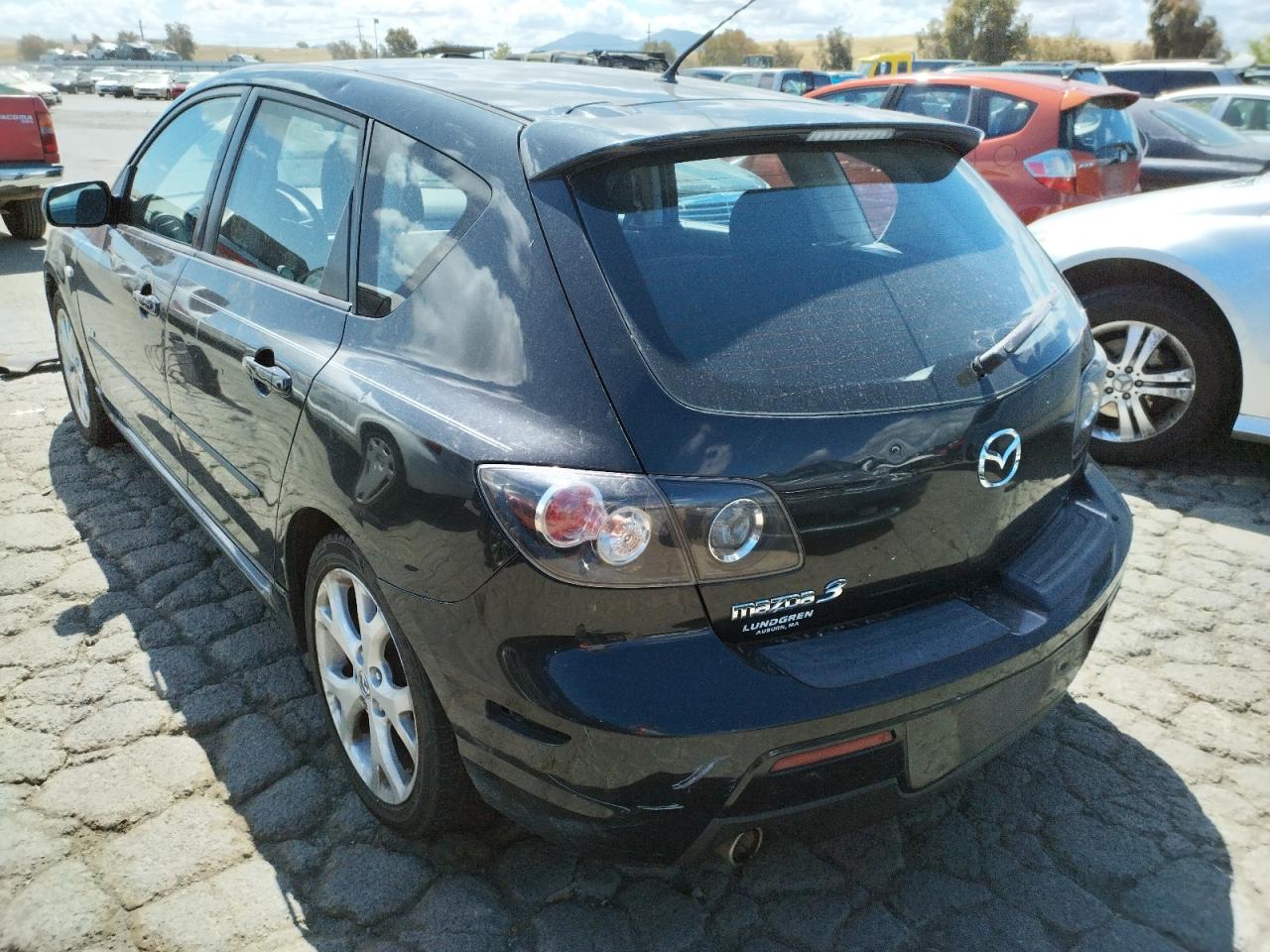Photo 3 from auction – 2008 MAZDA 3 HATCHBAC with VIN JM1BK344781825038