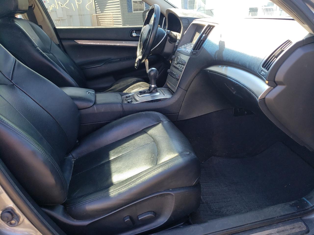 Photo 5 from auction – 2011 INFINITI G25 with VIN JN1DV6AR9BM653489