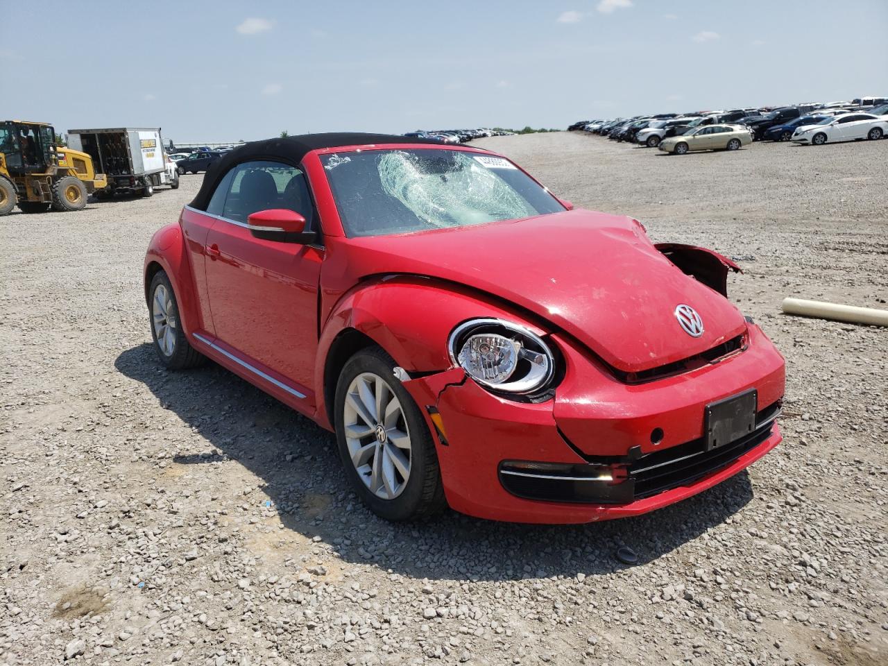 VOLKSWAGEN BEETLE 2014 with VIN 3VW6L7AT9EM823790 - Photo from auction