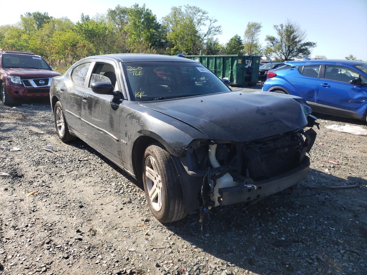 DODGE CHARGER R/ 2006 with VIN 2B3KA53H96H522006 - Photo from auction