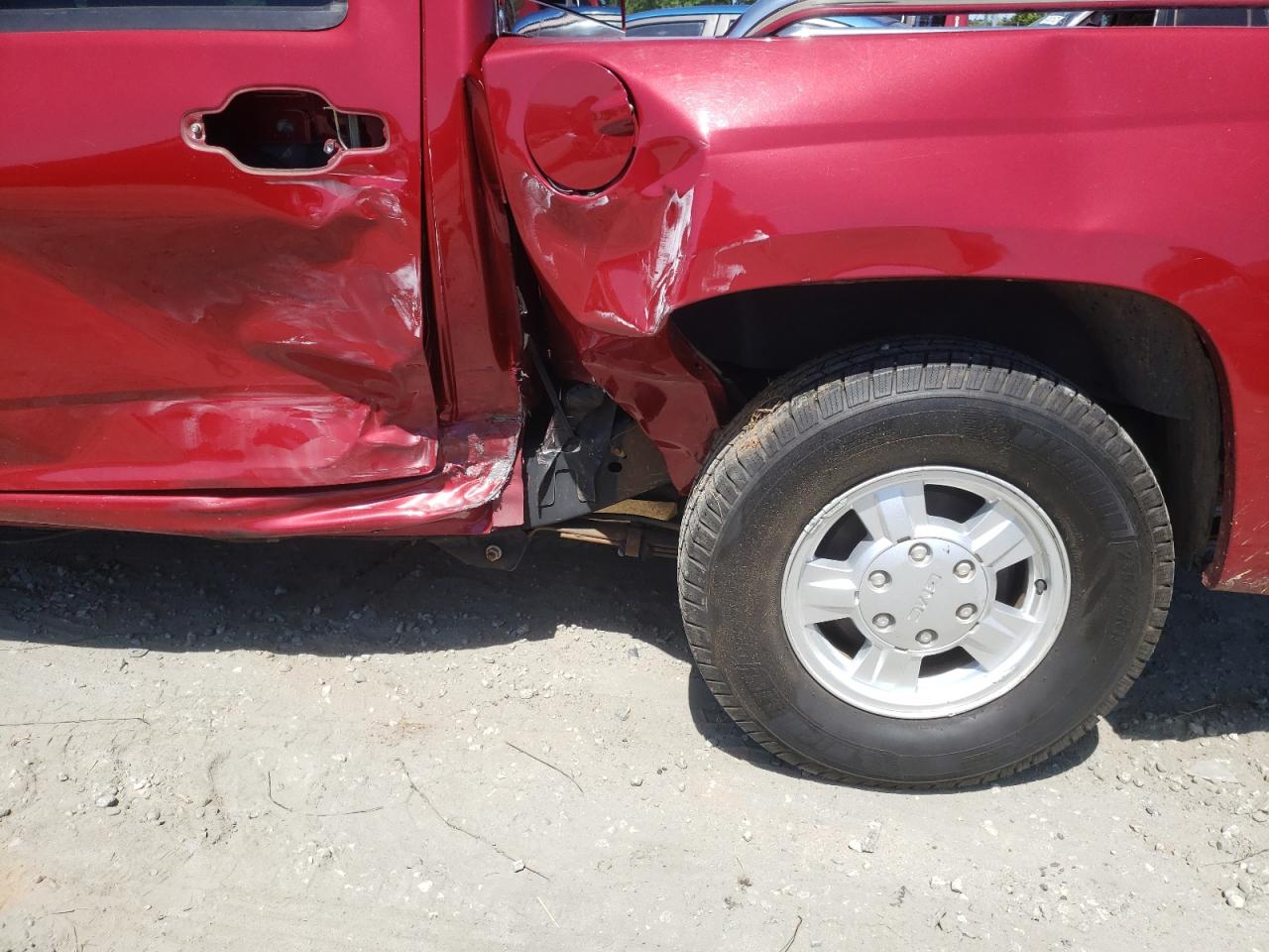 Photo 9 from auction – 2005 GMC CANYON with VIN 1GTCS136858142215