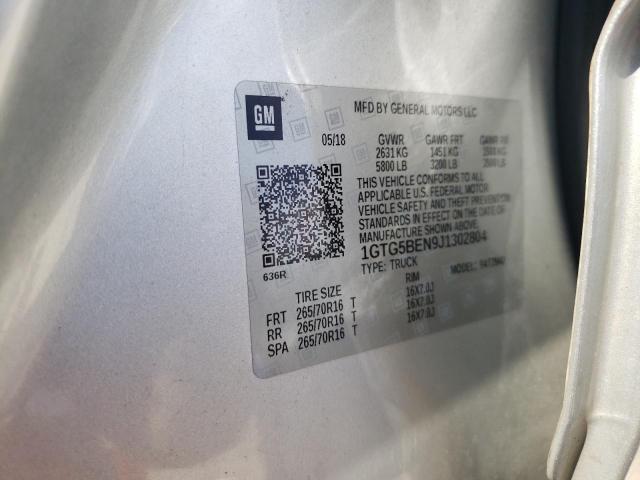 Photo 10 from auction – 2018 GMC CANYON with VIN 1GTG5BEN9J1302804