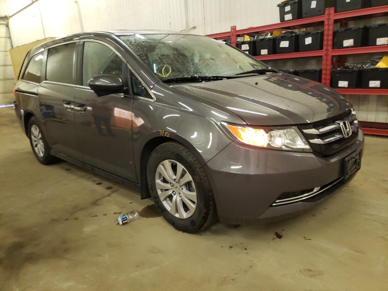 HONDA ODYSSEY EX 2015 with VIN 5FNRL5H65FB020243 - Photo from auction