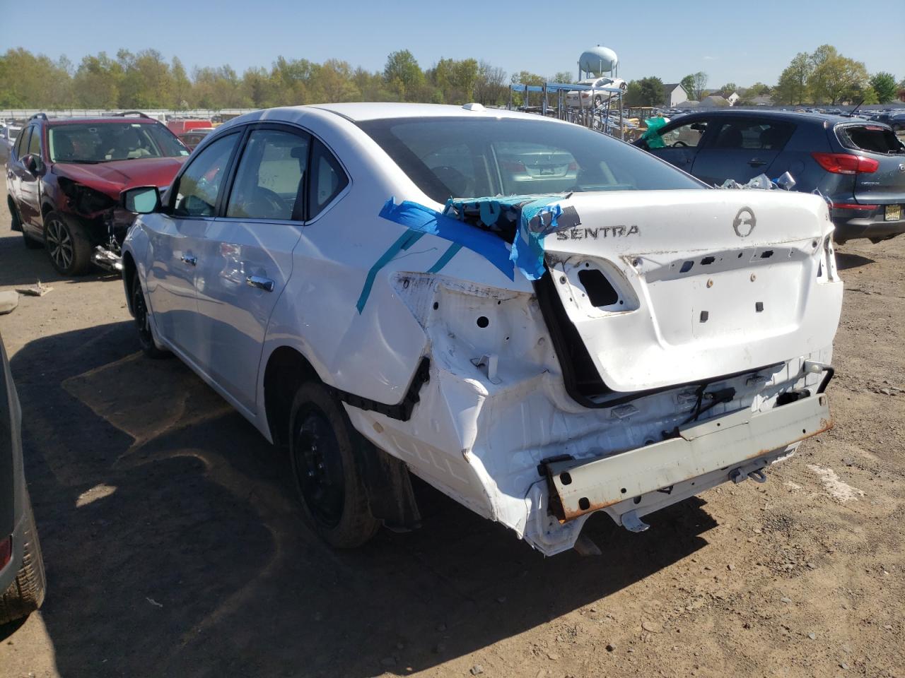 Photo 3 from auction – 2017 NISSAN SENTRA S with VIN 3N1AB7AP5HY333897