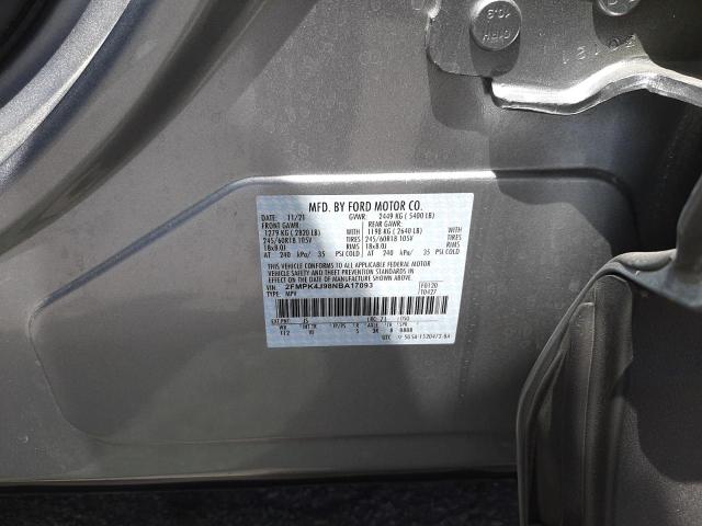 Photo 10 from auction – 2022 FORD EDGE SEL with VIN 2FMPK4J98NBA17093