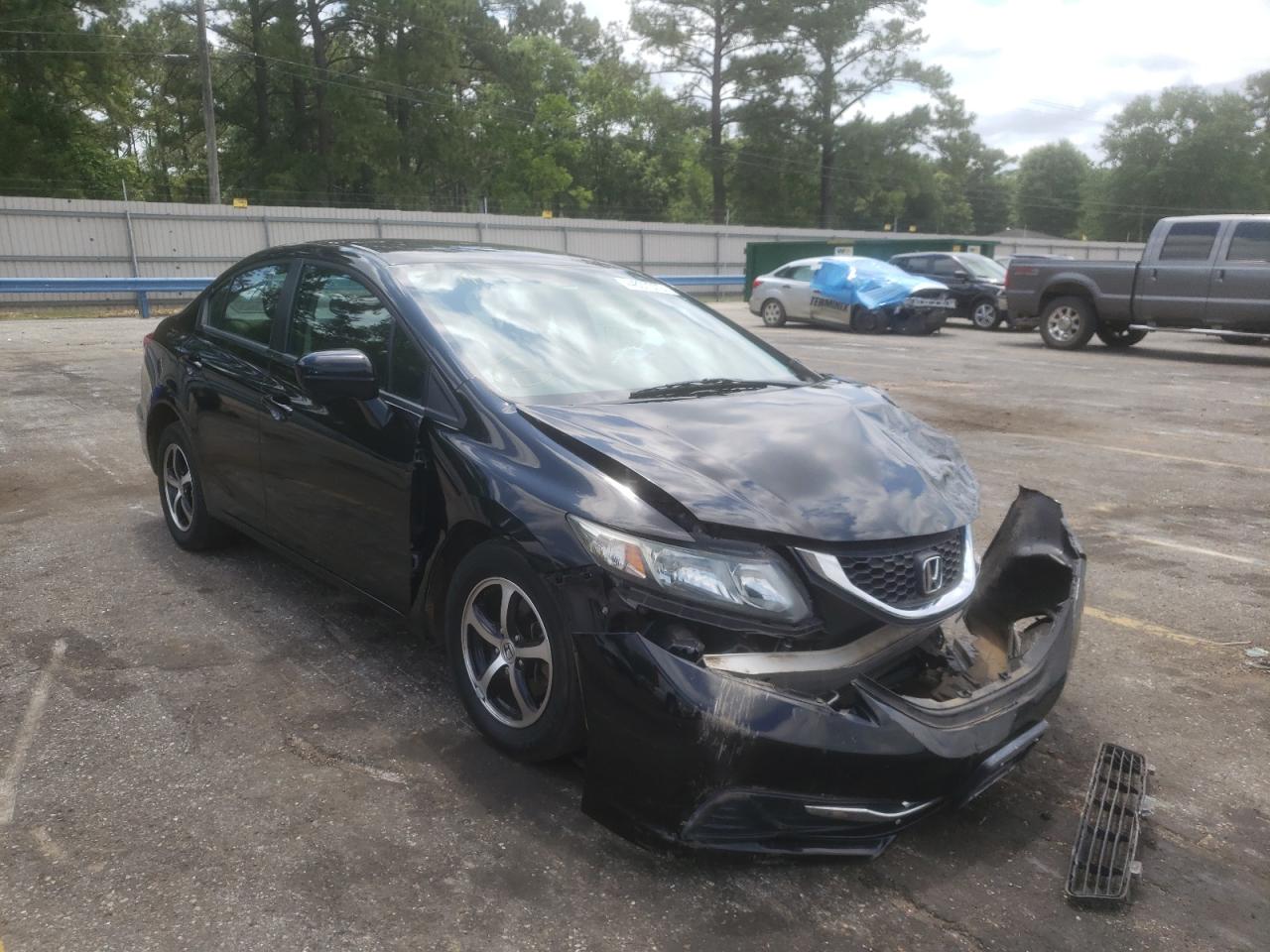 HONDA CIVIC SE 2015 with VIN 19XFB2F78FE233371 - Photo from auction