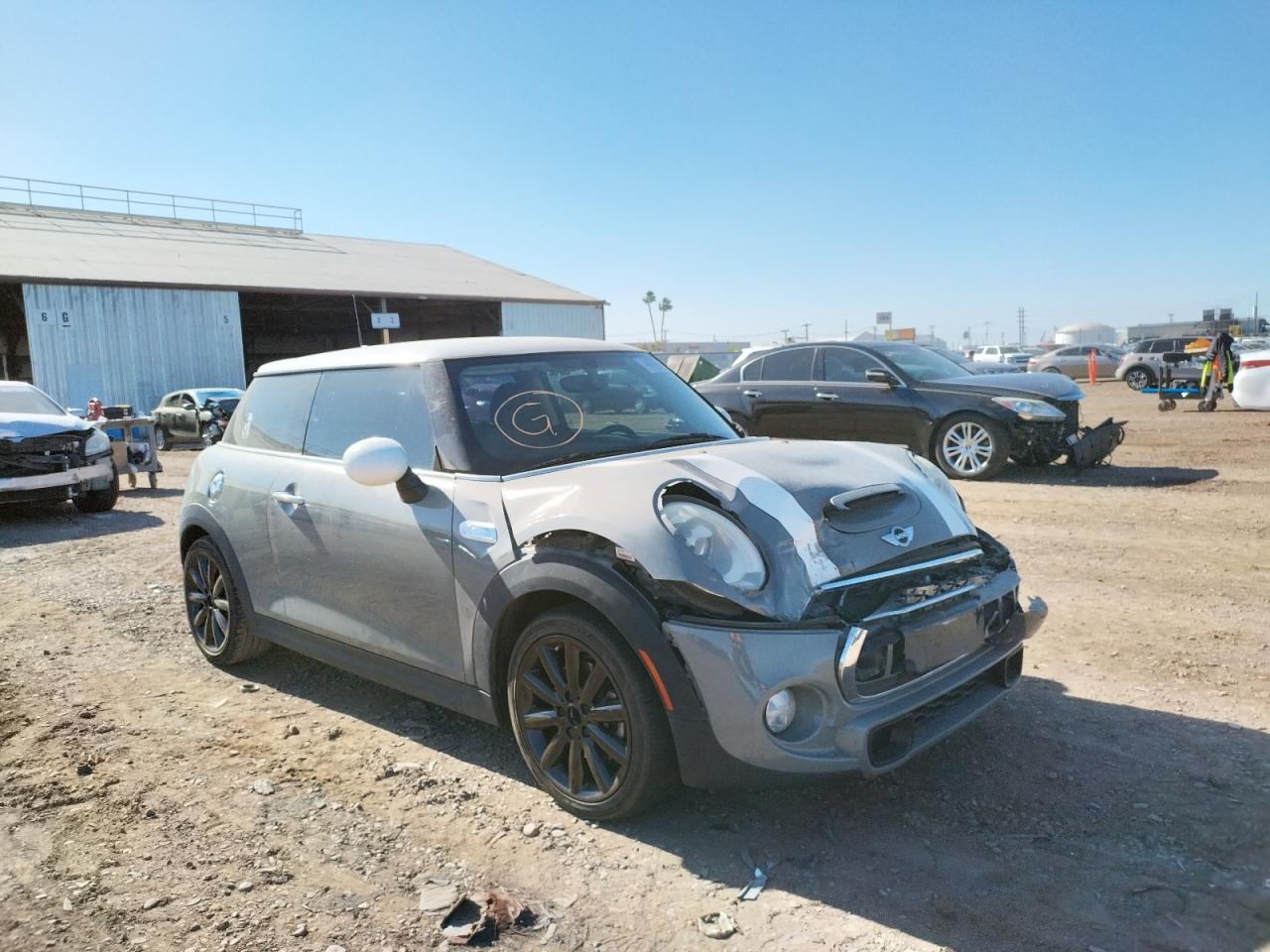 MINI COOPER S 2014 with VIN WMWXM7C51ET987603 - Photo from auction
