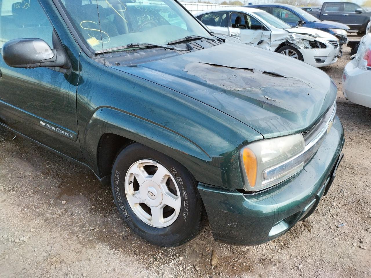 Photo 9 from auction – 2002 CHEVROLET TRAILBLAZE with VIN 1GNDS13S722444912