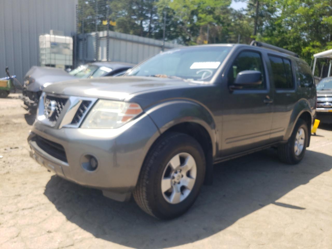 Photo 2 from auction – 2008 NISSAN PATHFINDER with VIN 5N1AR18U58C658233