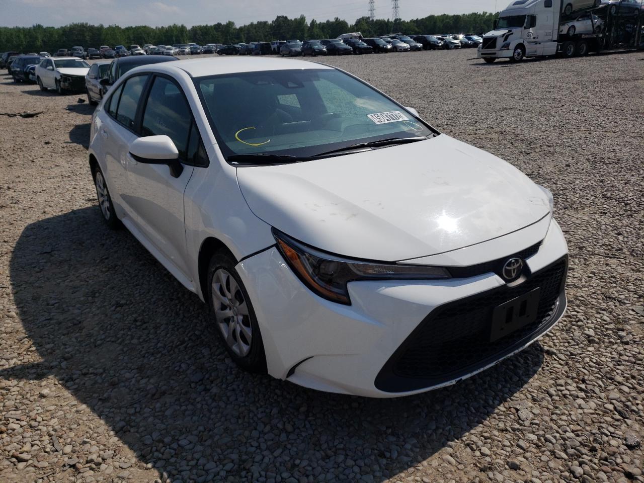 TOYOTA COROLLA LE 2020 with VIN 5YFEPRAE9LP105453 - Photo from auction