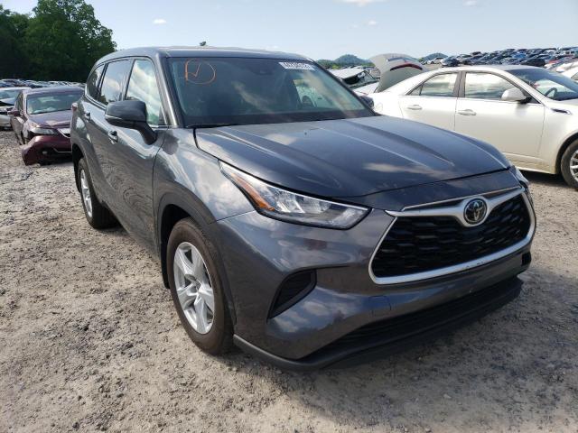 Photo 1 from auction – 2020 TOYOTA HIGHLANDER with VIN 5TDCZRBH9LS012739