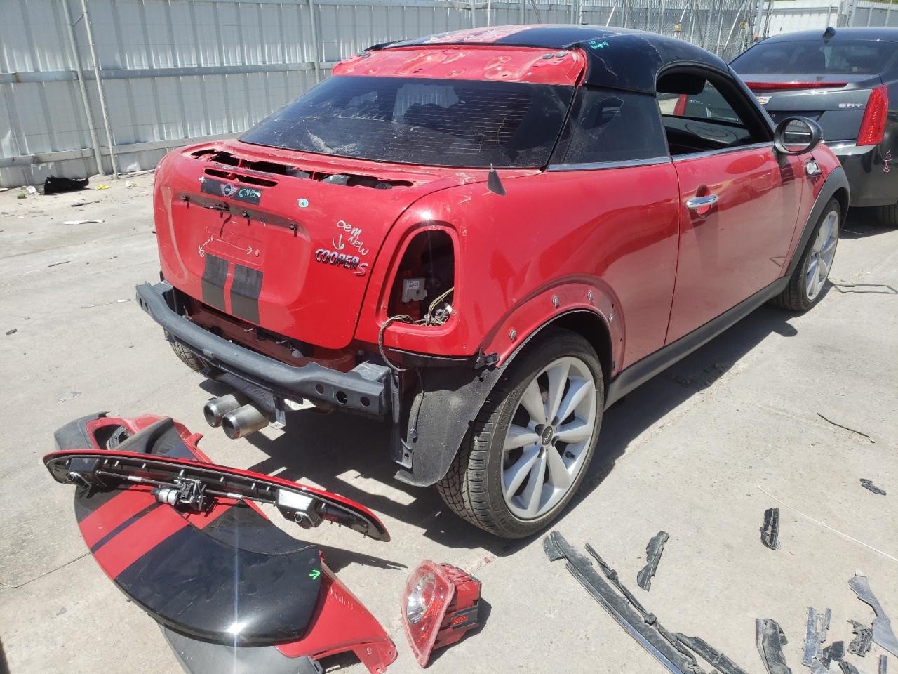 Photo 4 from auction – 2013 MINI COOPER COU with VIN WMWSX3C52DT466155
