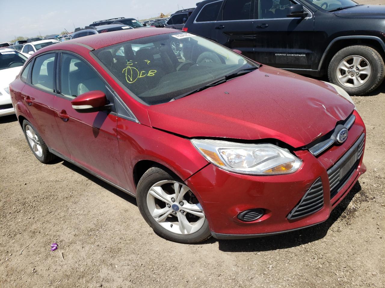 FORD FOCUS SE 2014 with VIN 1FADP3F27EL440185 - Photo from auction