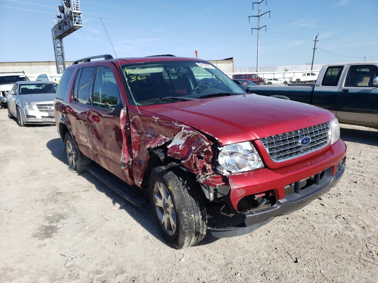 Photo 9 from auction – 2003 FORD EXPLORER X with VIN 1FMZU73K03UA06746