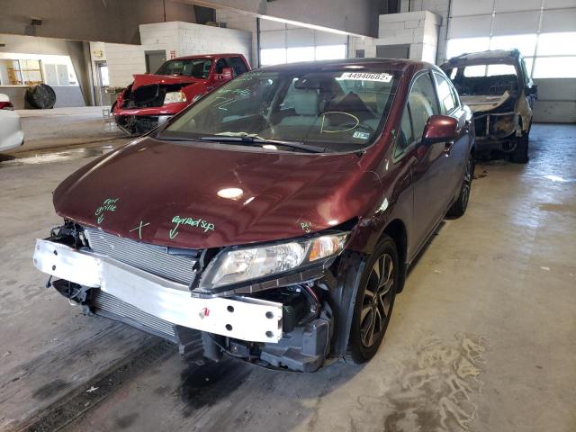Photo 2 from auction – 2013 HONDA CIVIC EX with VIN 19XFB2F81DE076918