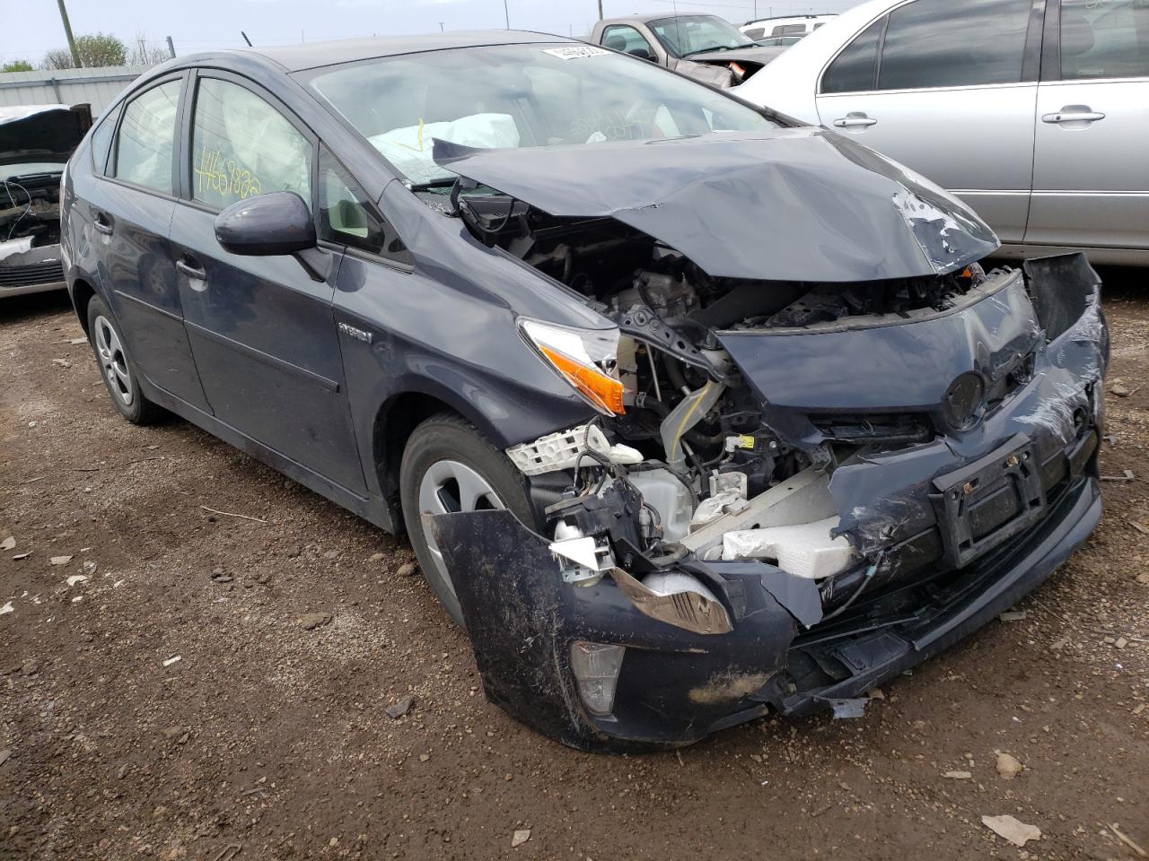 TOYOTA PRIUS 2013 with VIN JTDKN3DU4D1696452 - Photo from auction