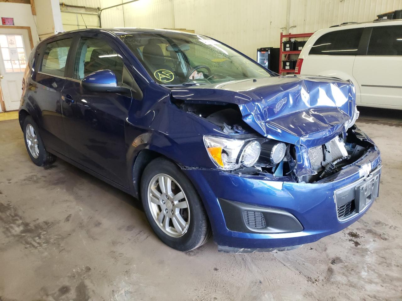 CHEVROLET SONIC LT 2012 with VIN 1G1JC6SB5C4206207 - Photo from auction