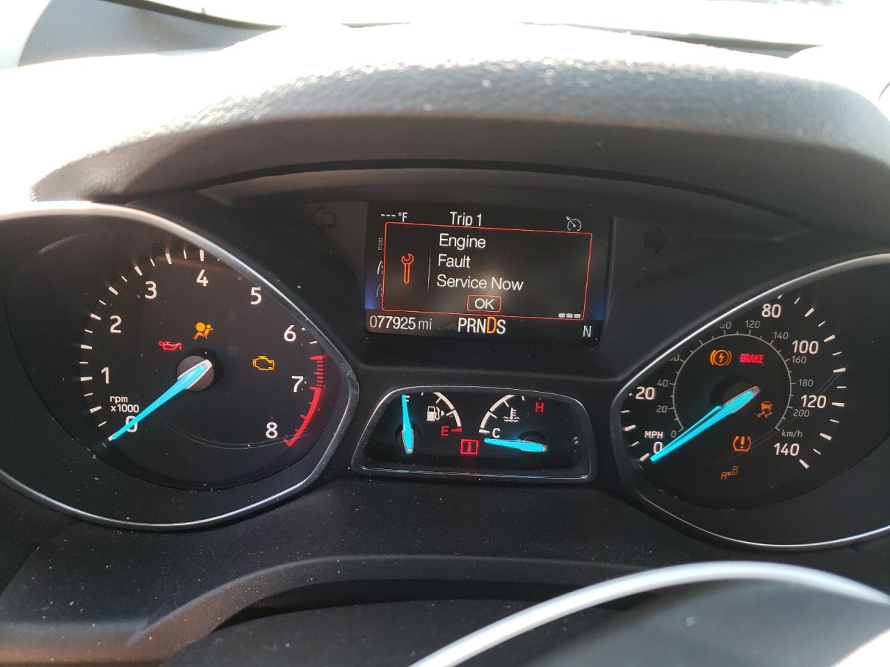 Photo 8 from auction – 2017 FORD ESCAPE TIT with VIN 1FMCU9J91HUD72109