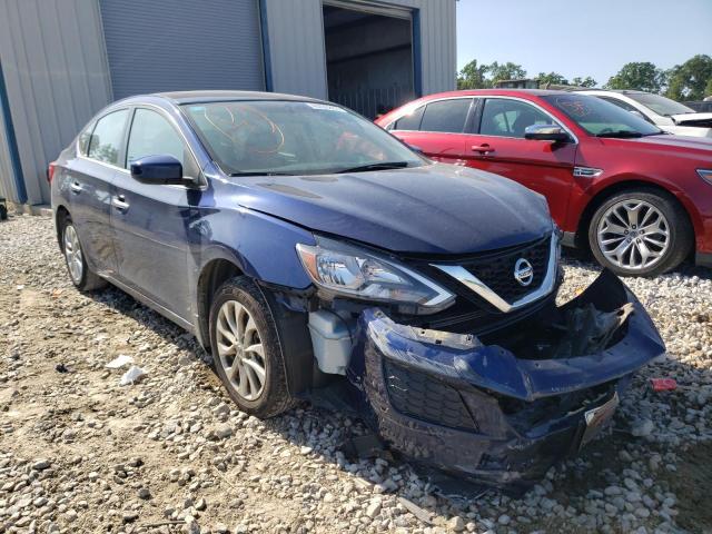 NISSAN SENTRA S 2019 with VIN 3N1AB7AP1KY443174 - Photo from auction