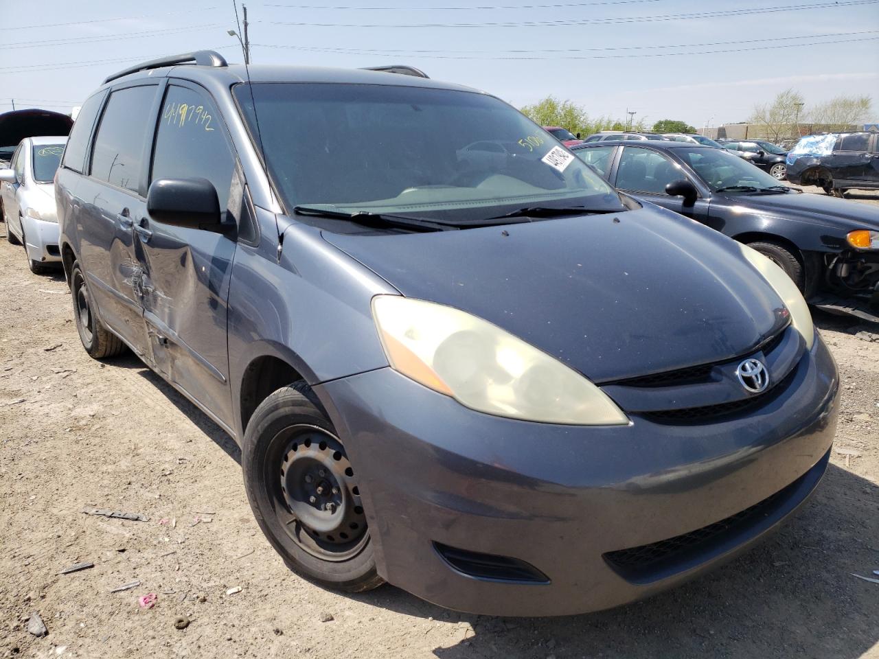 TOYOTA SIENNA CE 2006 with VIN 5TDZA23C96S510617 - Photo from auction