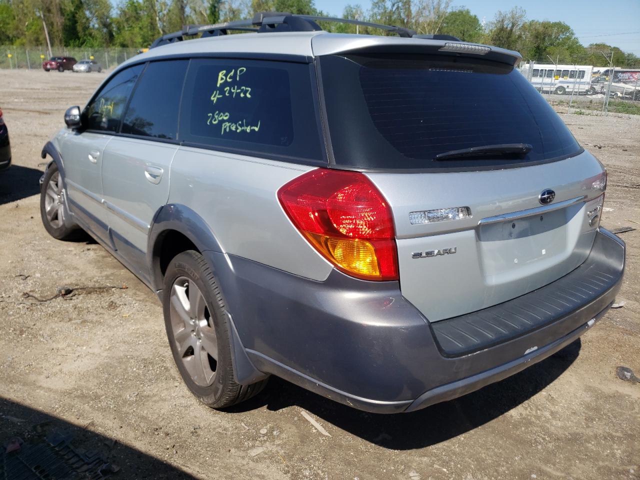 Photo 3 from auction – 2005 SUBARU LEGACY OUT with VIN 4S4BP86C554366844