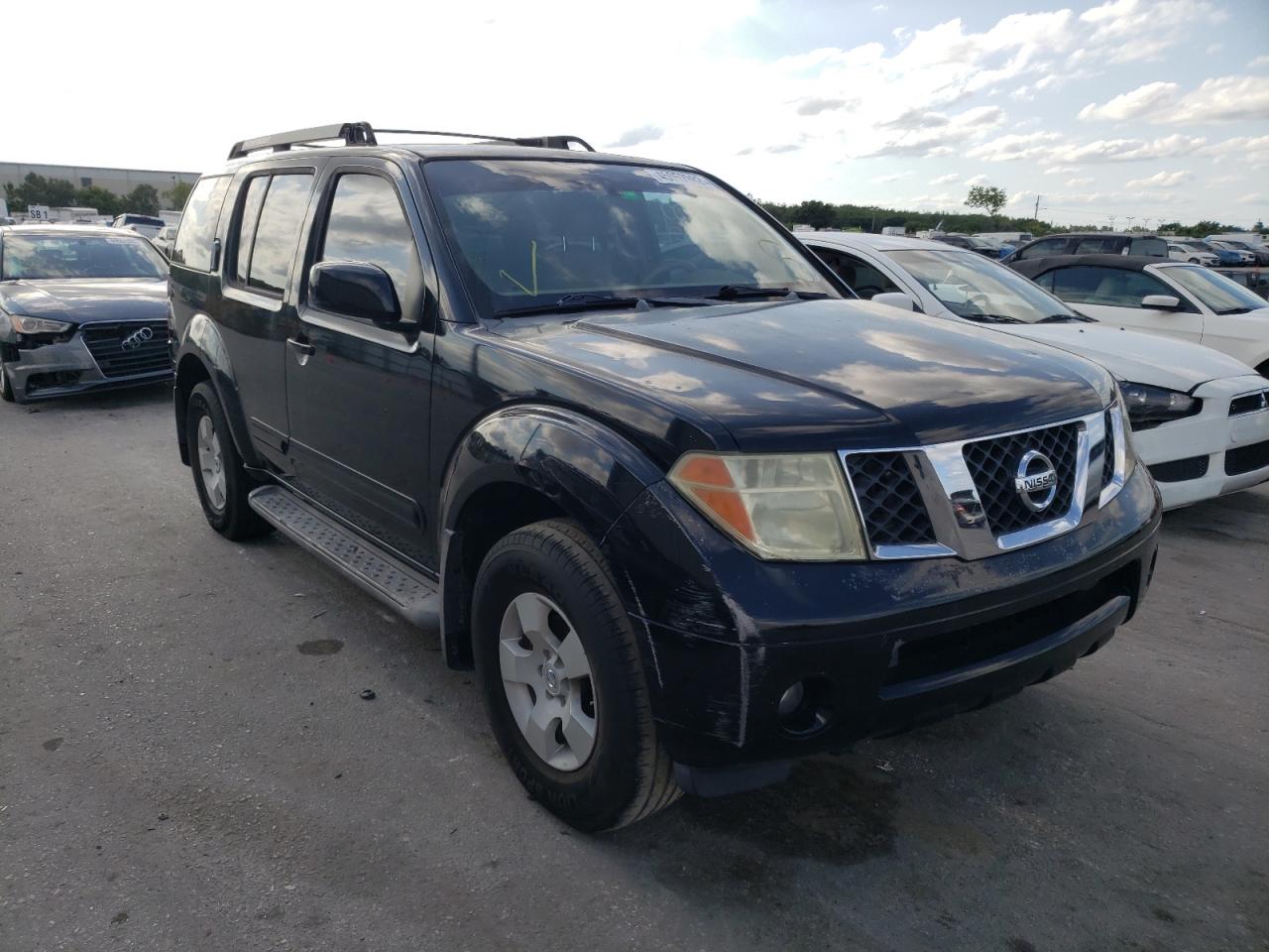 NISSAN PATHFINDER 2005 with VIN 5N1AR18U25C746801 - Photo from auction