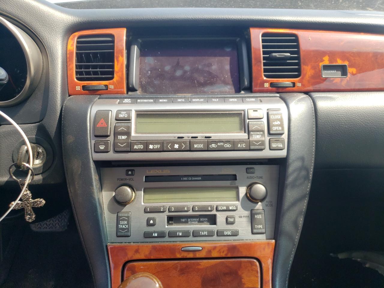Photo 9 from auction – 2002 LEXUS SC 430 with VIN JTHFN48Y820005140