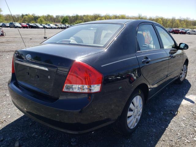 Photo 4 from auction – 2008 KIA SPECTRA EX with VIN KNAFE122185500924