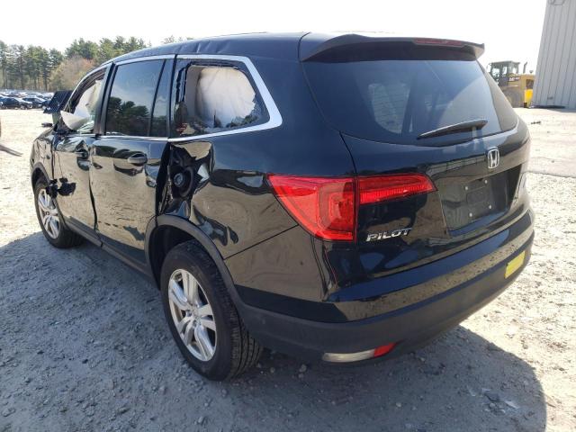 Photo 3 from auction – 2018 HONDA PILOT LX with VIN 5FNYF6H13JB054218