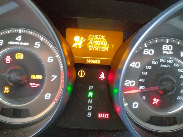 Photo 8 from auction – 2013 ACURA MDX TECHNO with VIN 2HNYD2H3XDH522180