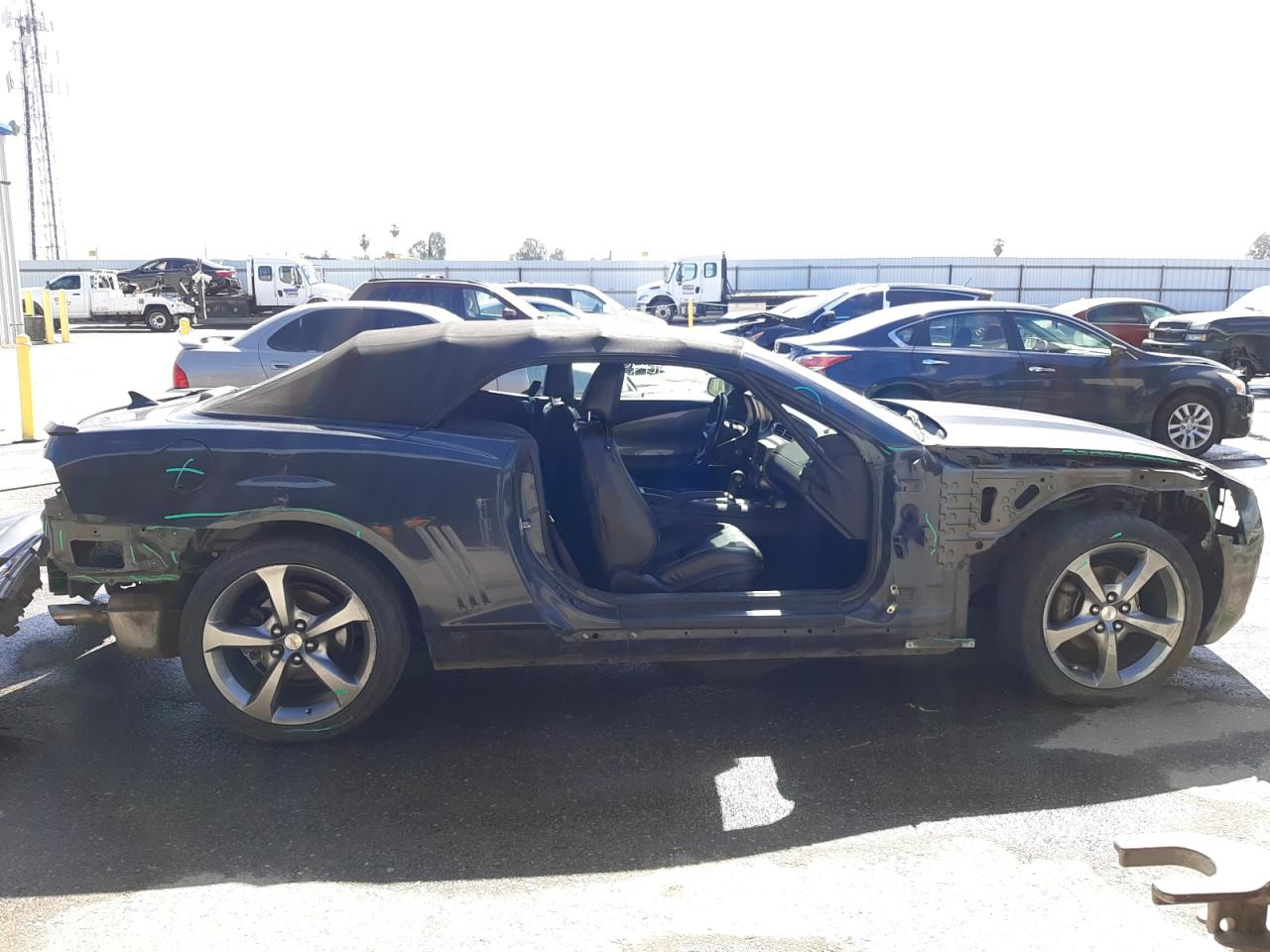 Photo 9 from auction – 2013 CHEVROLET CAMARO LT with VIN 2G1FC3D34D9166730