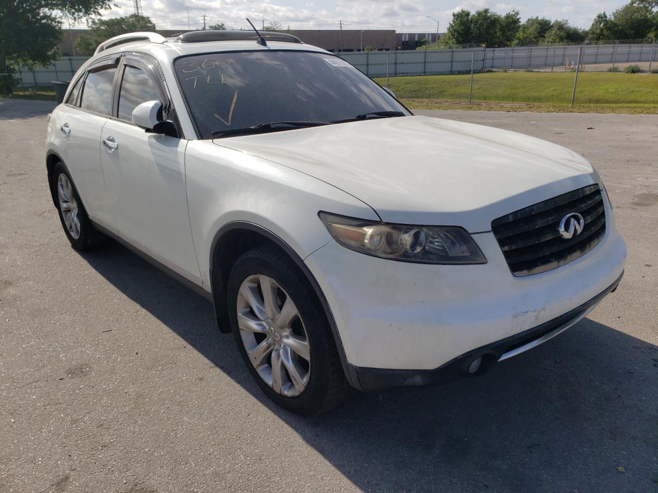 Photo 1 from auction – 2008 INFINITI FX35 with VIN JNRAS08UX8X104052